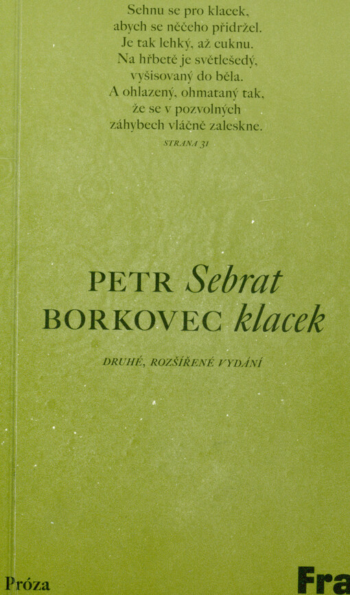 Sebrat klacek