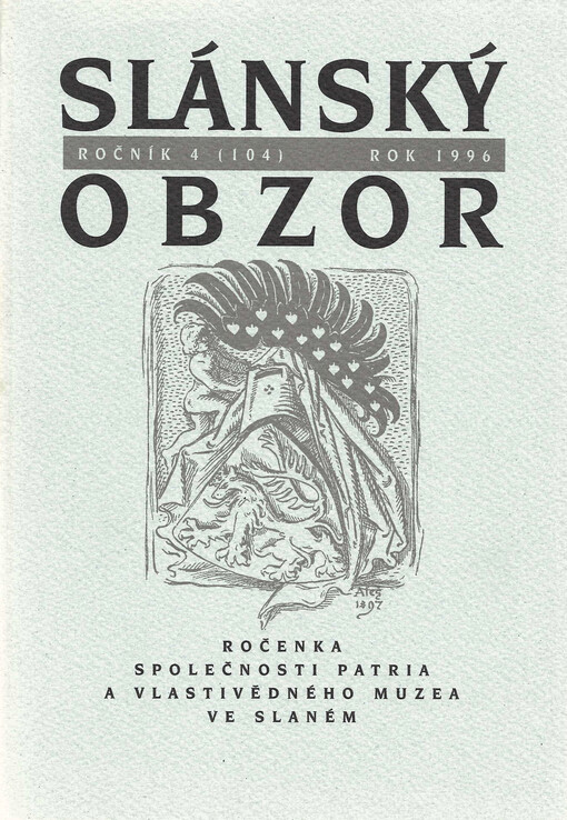 Slanský obzor : ročenka Musejního spolku v Slaném