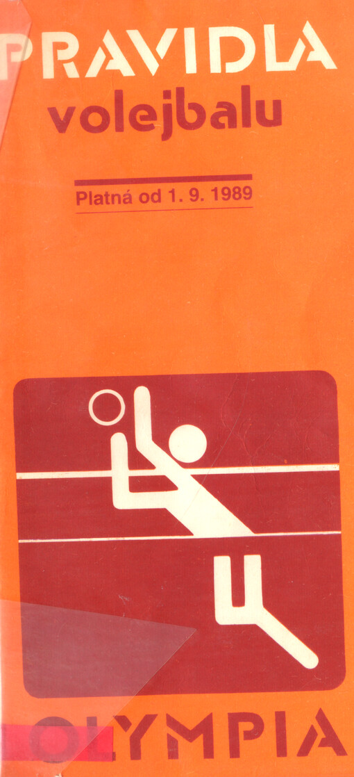 Pravidla volejbalu platná od 1.9.1989