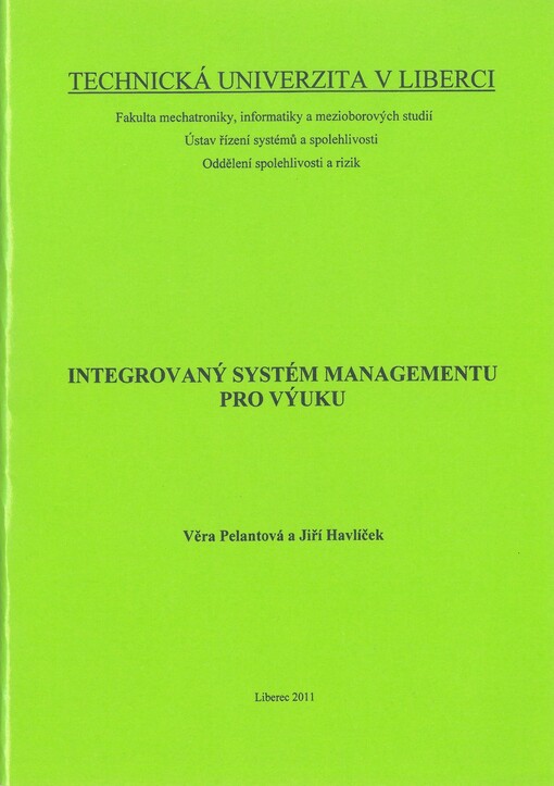 Integrovaný systém managementu pro výuku