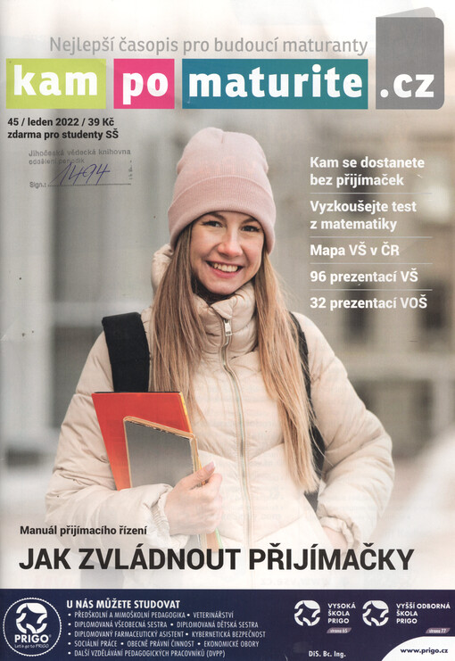 KamPoMaturite.cz : katalog pomaturitního vzdělávání pro školní rok ...