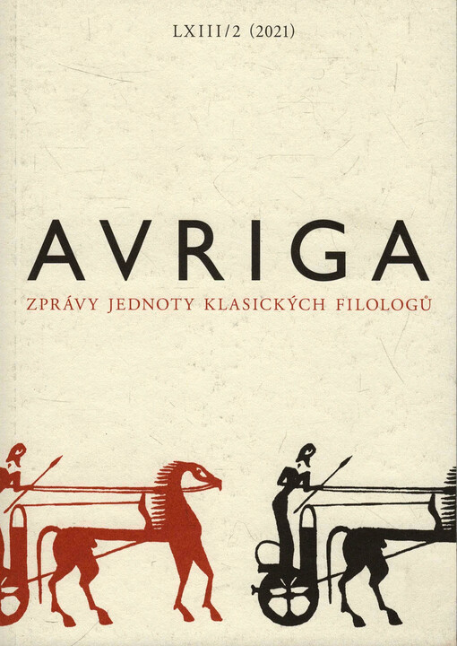 Avriga : zprávy Jednoty klasických filologů