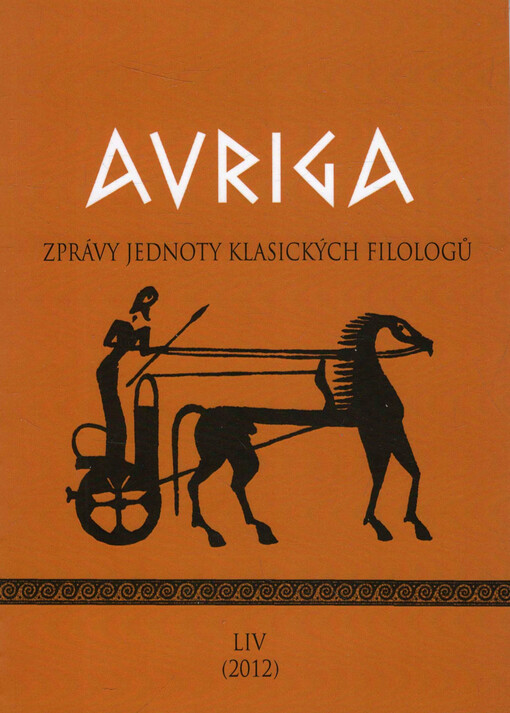 Avriga : zprávy Jednoty klasických filologů