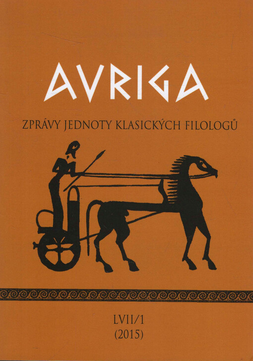 Avriga : zprávy Jednoty klasických filologů