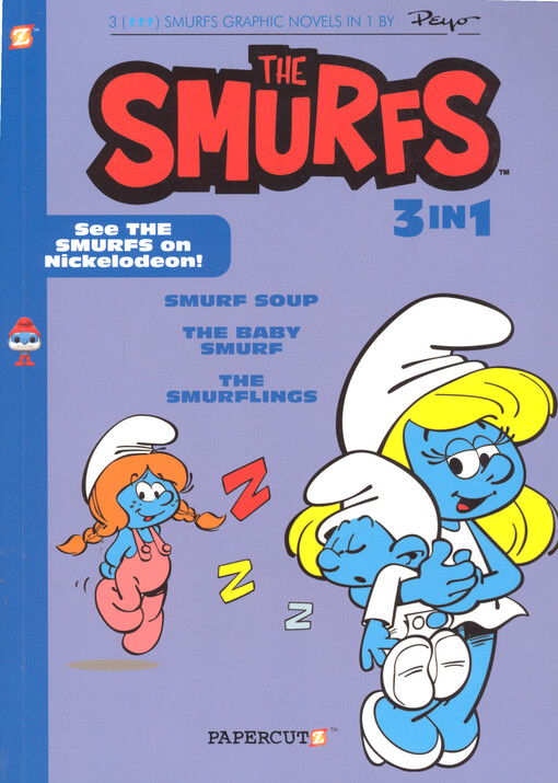 The Smurfs 3 in 1 #5 : 3 The Smurfs graphic novels by Peyo in 1
