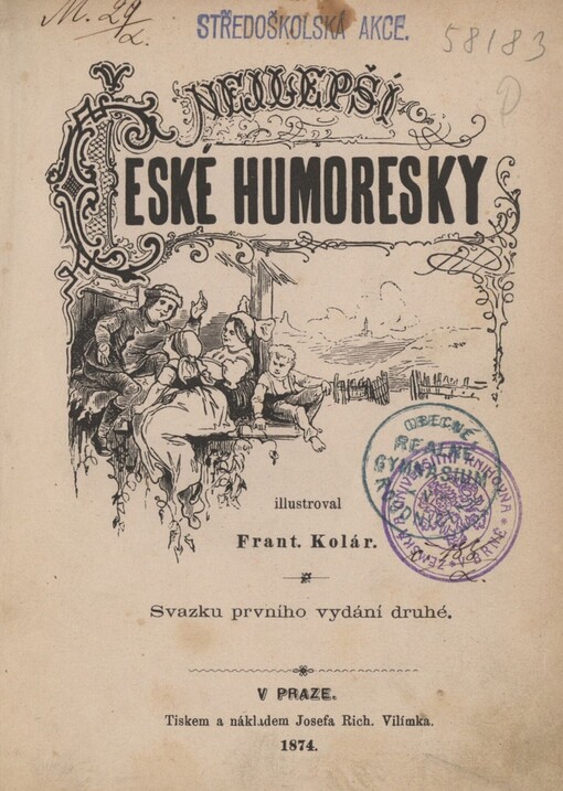 Nejlepší české humoresky ; ilustrovali Frant. Kolár a H. Přerhof