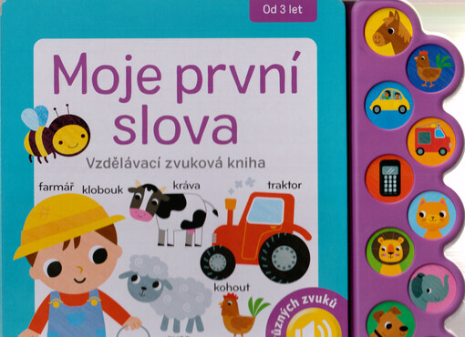 Moje první slova : vzdělávací zvuková kniha