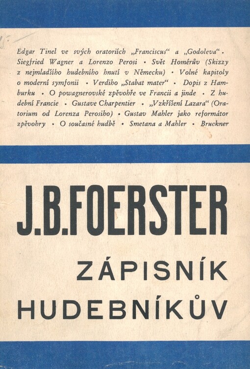 Zápisník hudebníkův