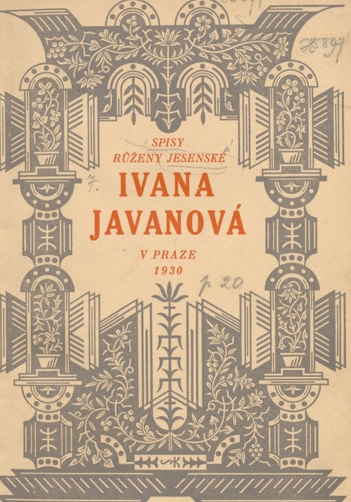 Ivana Javanová: román