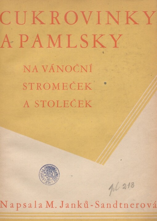 Cukrovinky a pamlsky na vánoční stromeček a stoleček