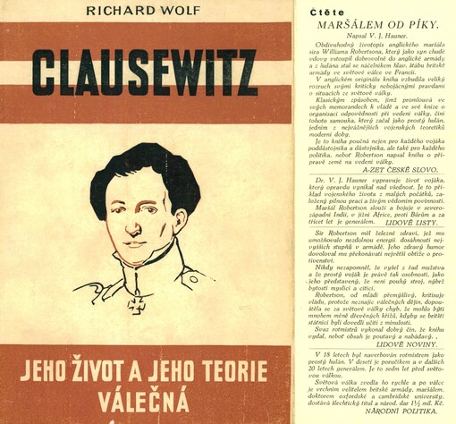 Clausewitz: jeho život a jeho teorie válečná