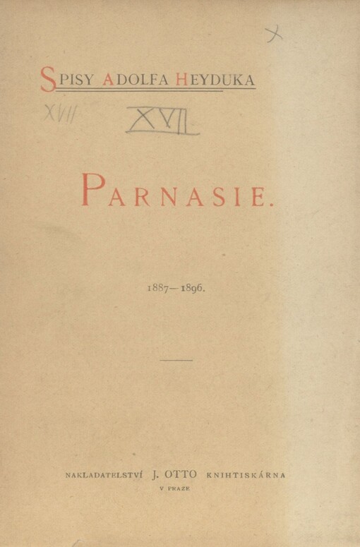 Parnasie: 1887-1896