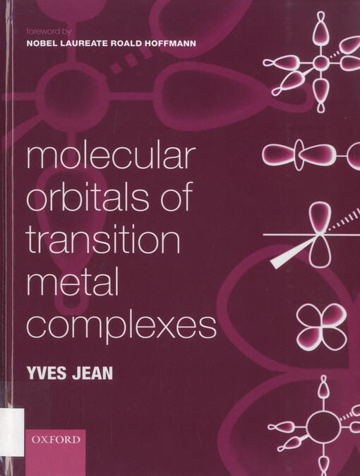 Molecular orbitals of transition metal complexes