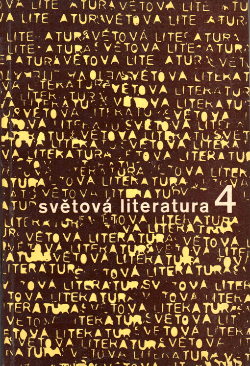 Světová literatura : revue zahraničních literatur