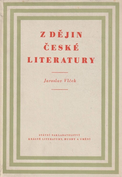 Z dějin české literatury