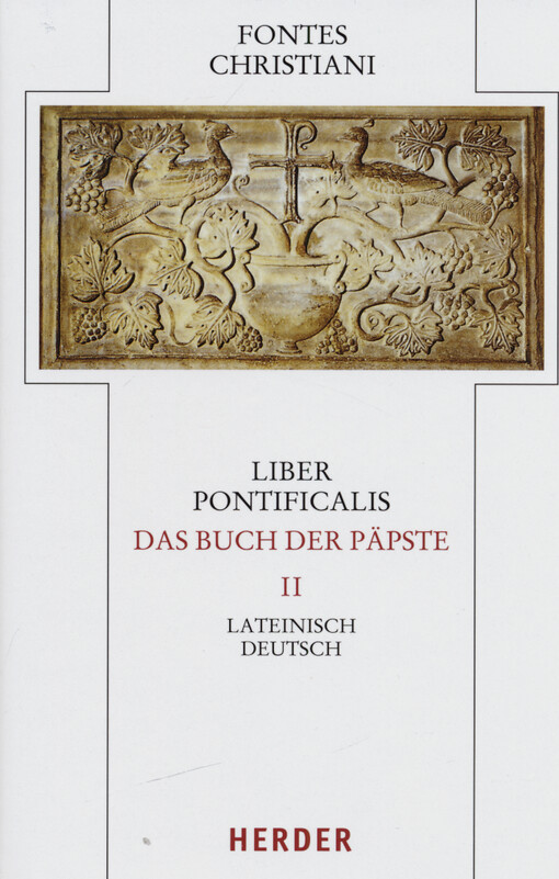 Liber pontificalis = Das Buch der Päpste. Zweiter Teilband