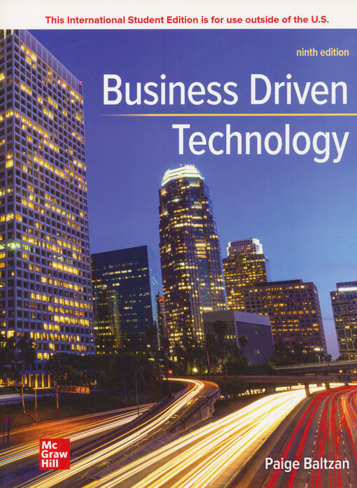 Business driven technology