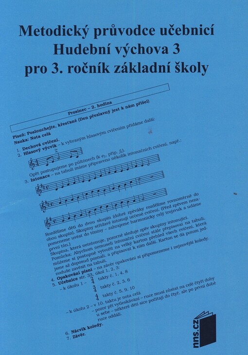 Metodický průvodce učebnicí Hudební výchova 3 pro 3. ročník základní školy