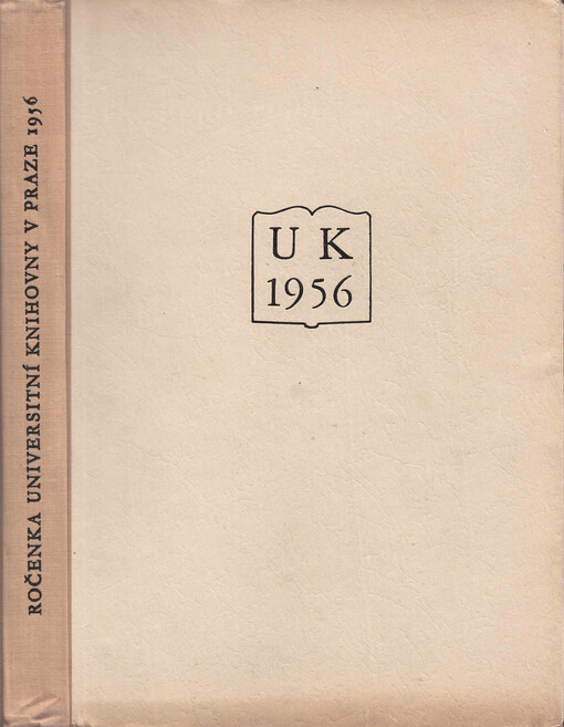 Ročenka Universitní knihovny v Praze