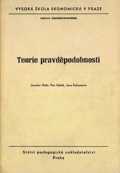 Teorie pravděpodobnosti