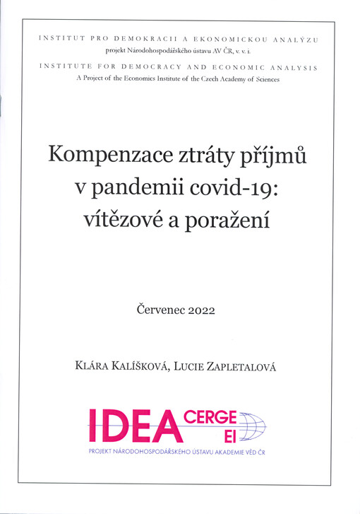 Kompenzace ztráty příjmů v pandemii covid-19 : vítězové a poražení
