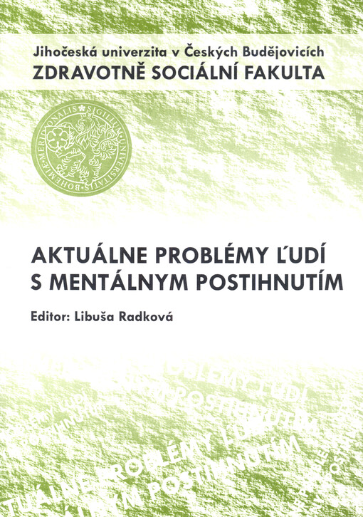 Aktuálne problémy ľudí s mentálnym postihnutím