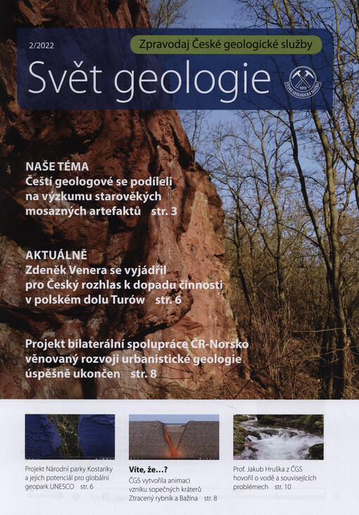 Svět geologie : zpravodaj České geologické služby