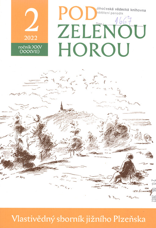 Pod Zelenou horou : vlastivědný sborník jižního Plzeňska