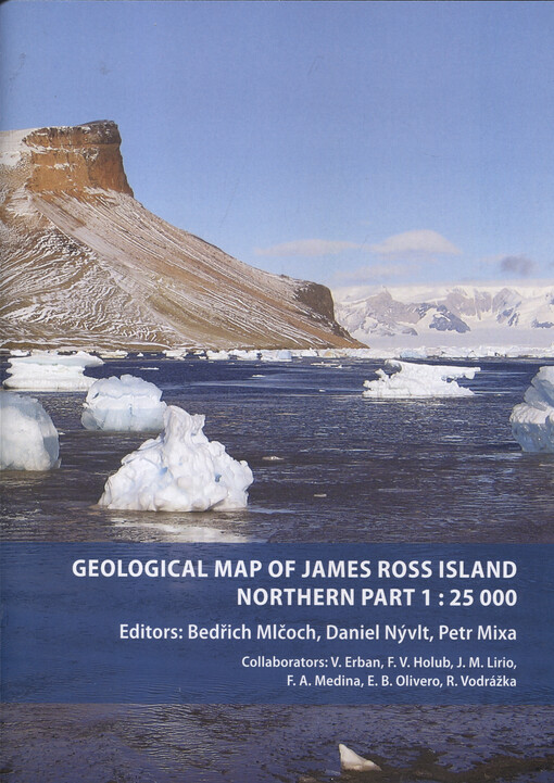 Geological map of James Ross Island - northern part 1: 25,000