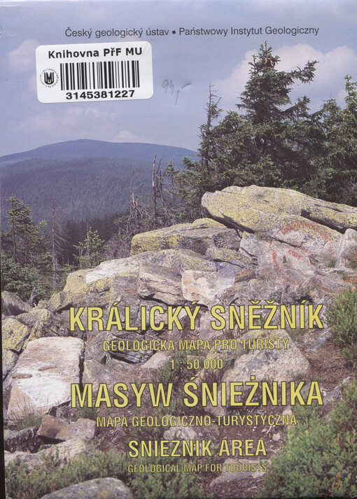 Králický Sněžník geologická mapa pro turisty