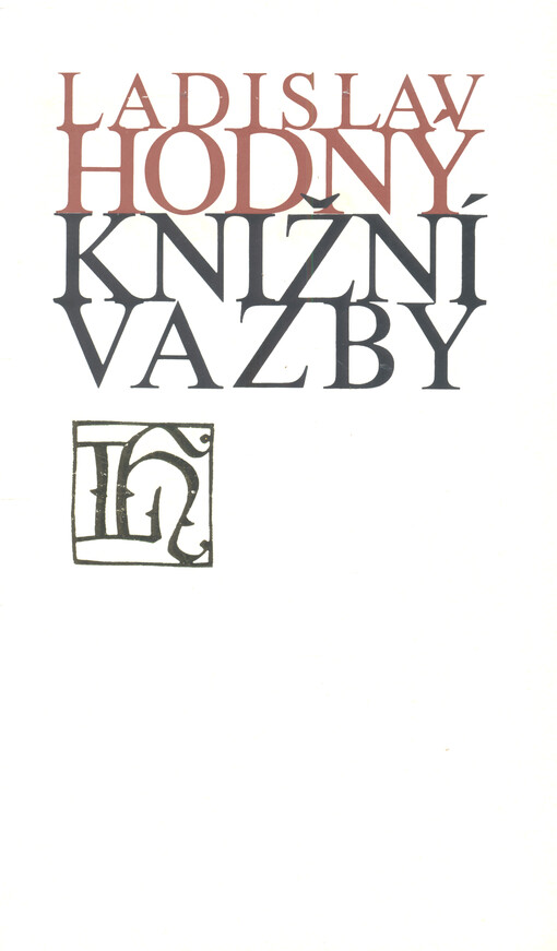 Ladislav Hodný : knižní vazby