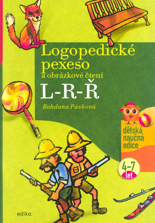 Logopedické pexeso a obrázkové čtení L-R-Ř