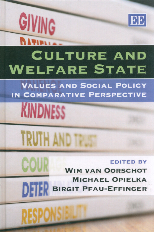 Culture and welfare state : values and social policy in comparative perspective