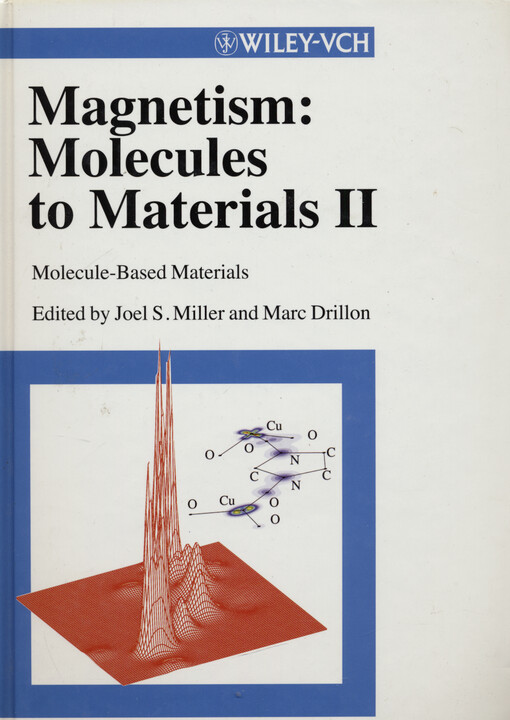 Magnetism : molecules to materials. II, Molecule-based materials