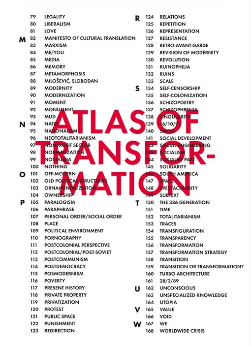 Atlas of transformation