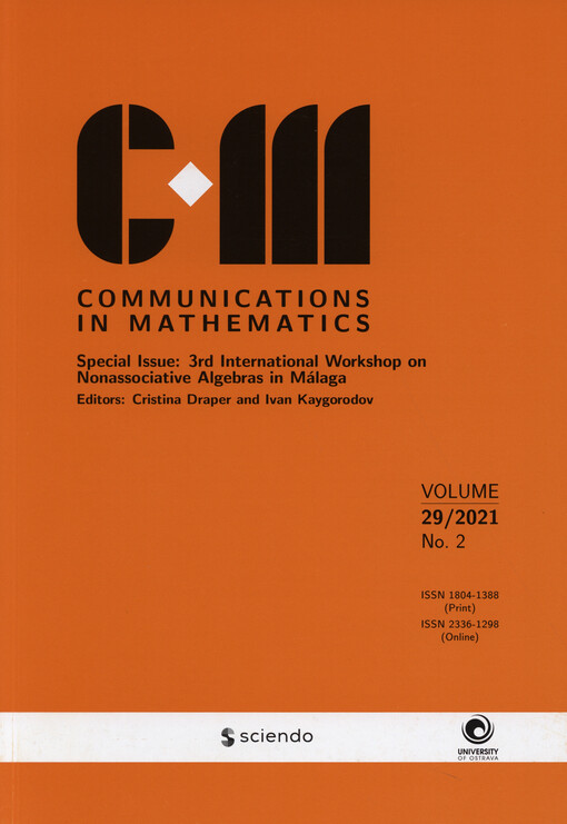 Communications in mathematics