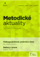 Vnitropodnikové směrnice 2022  (odkaz v elektronickém katalogu)