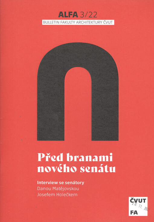 Alfa : bulletin Fakulty architektury ČVUT