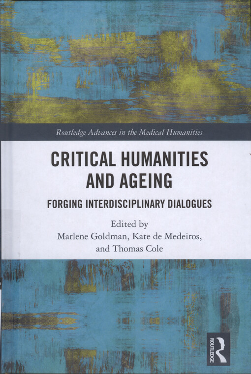 Critical humanities and ageing : forging interdisciplinary dialogues