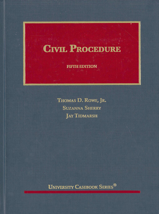 Civil procedure