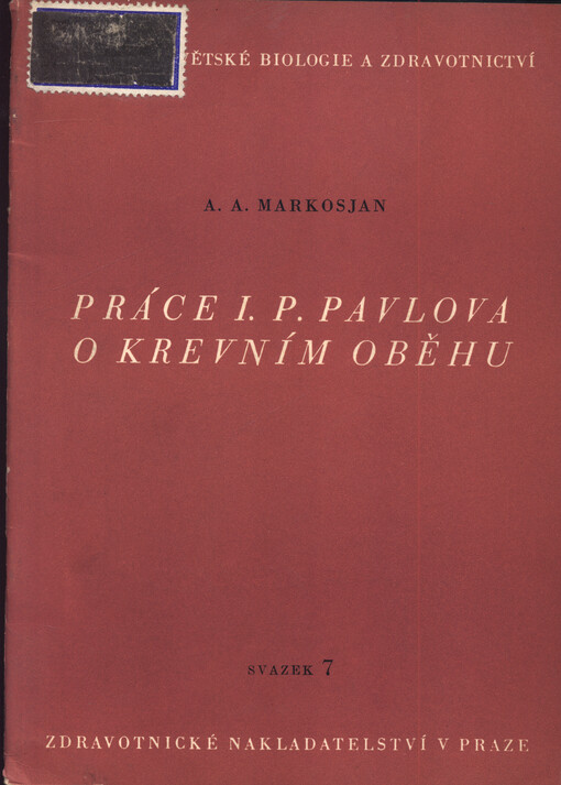 Práce I. P. Pavlova o krevním oběhu