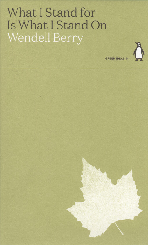 What I stand for is what I stand on