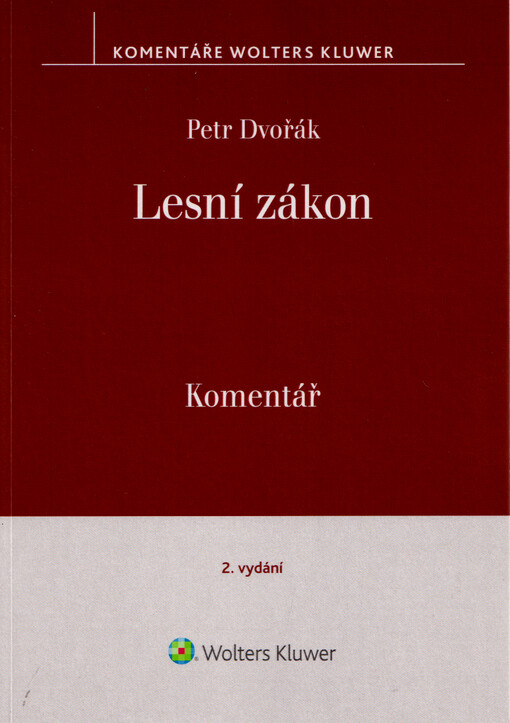 Lesní zákon : komentář