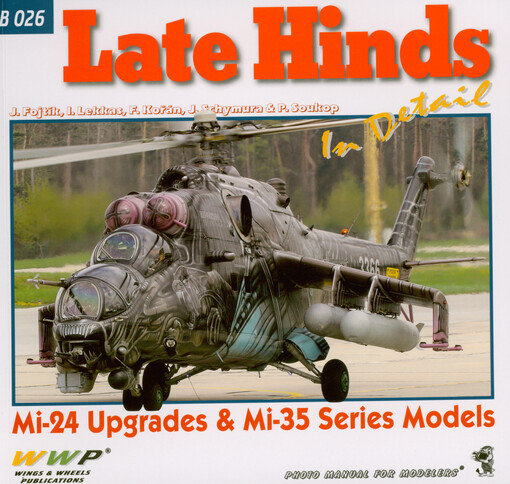 Late Hinds in detail : Mi-24V/P and Mi-35P/M fully uncovered : photo manual for modelers