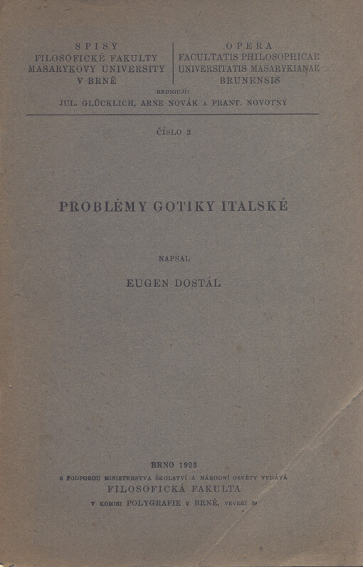 Problémy gotiky italské