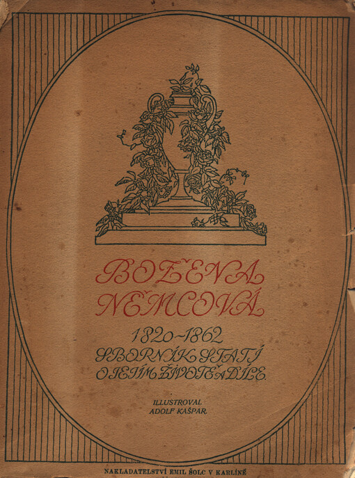 Božena Němcová: sborník statí o jejím životě a díle : 1820-1862