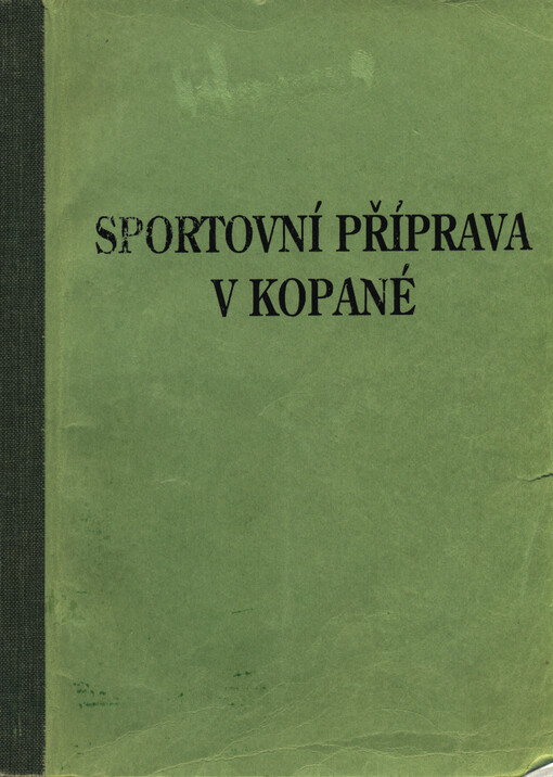 Sportovní příprava v kopané
