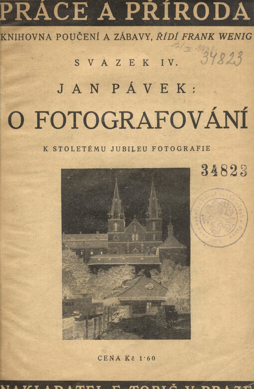 O fotografování : k stoletému jubileu fotografie