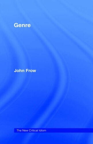 Genre (The New Critical Idiom)