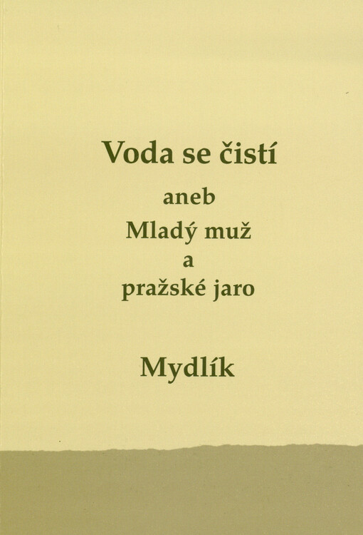 Voda se čistí, aneb, Mladý muž a pražské jaro